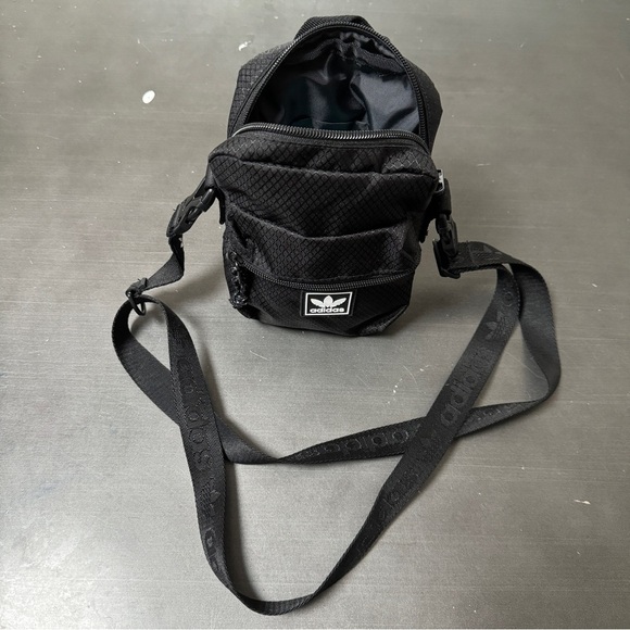Adidas Black Logo Originals‎ OG Fest Unisex Adult Mini Backpack - Picture 7 of 14